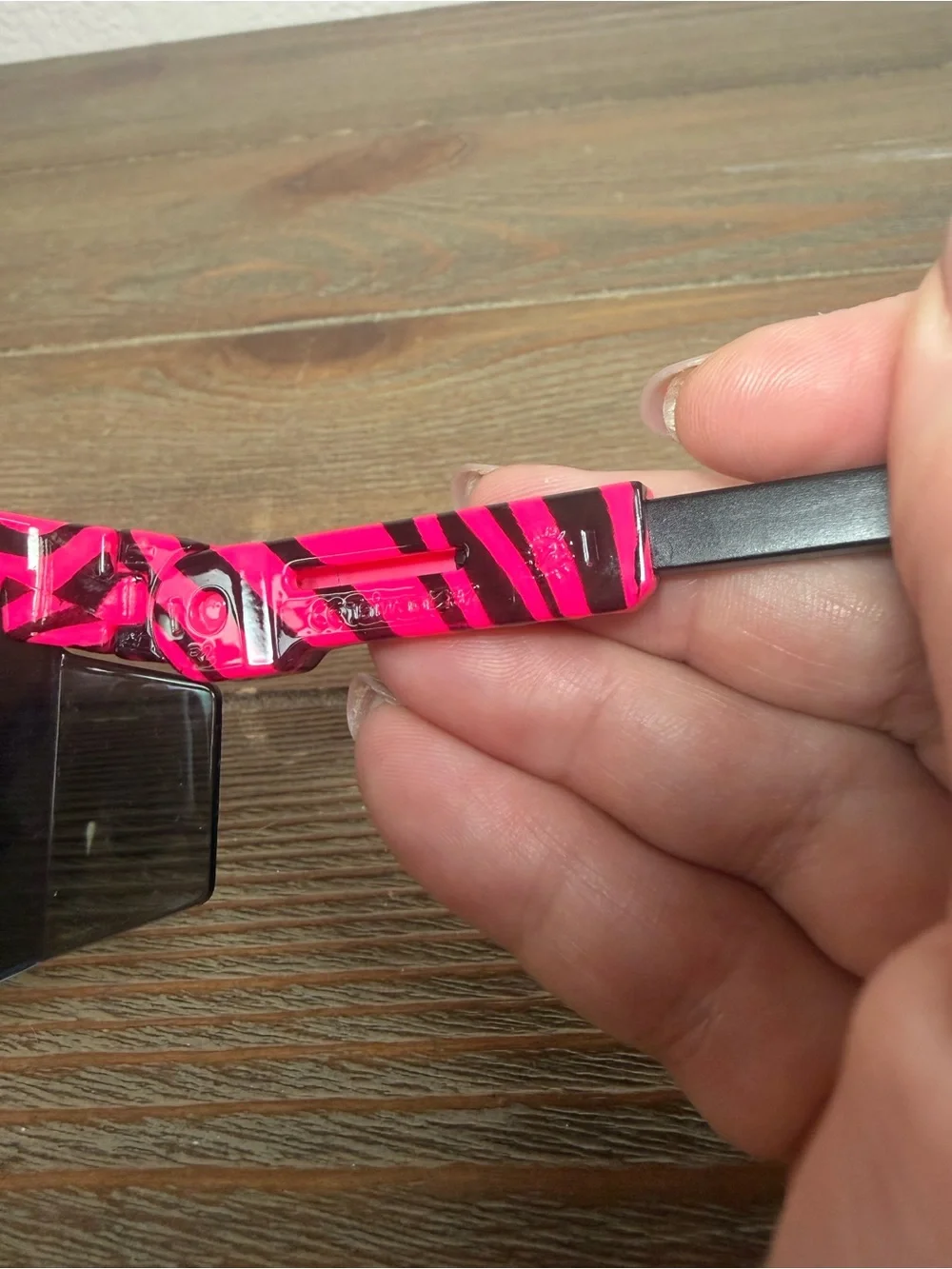 Pit Viper The Hot Tropics 2000 Sunglasses Mirrored Lens Hot Pink & Black Unisex